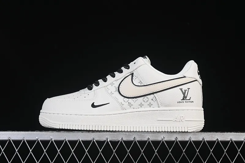 All categories Nk Air Force 1 Air Force series Nk Air Force 1 Low Air Force low-top Nike Air Force 1'07 Low LV joint off-white small black hook Air Force 1 low-top casual sneakers CS5288-035